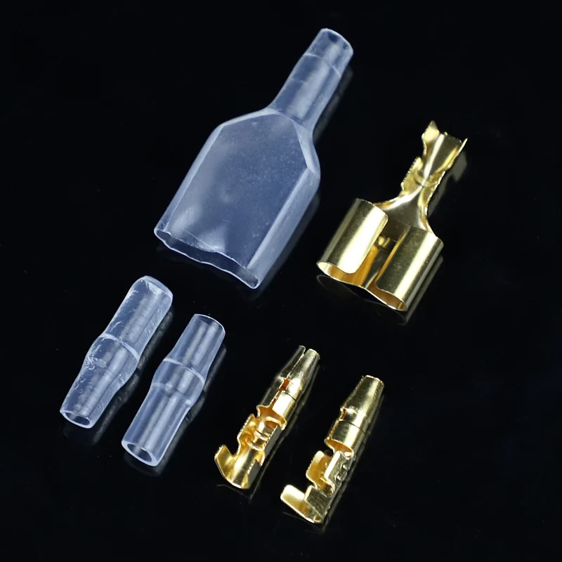 20sets 3.5 bullet terminal car electrical wire connector diameter  Male Female Double Bullet Wire Connector Terminals