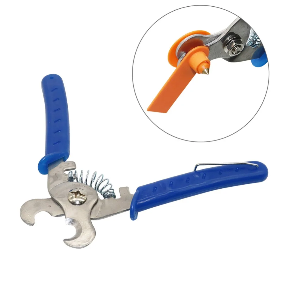 1 Pcs Ear Tags Cutting Pliers Plastic Mark Remover Cattle Sheep Cow Goat Pig Ear Tag Cutting Pliers Farm Animals Tools