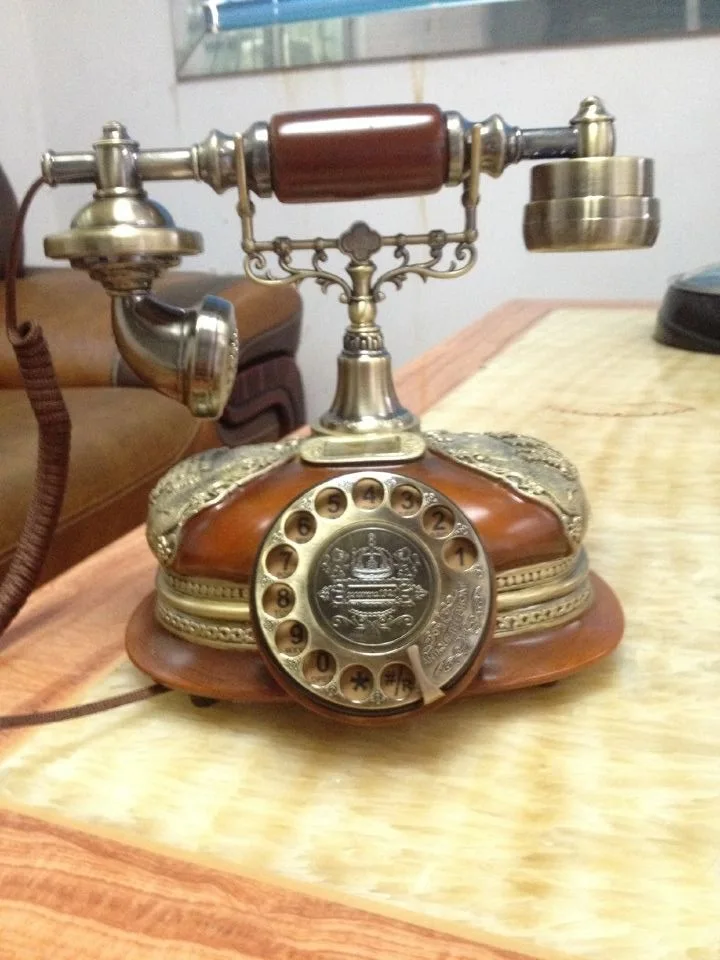 Factory direct rotary dial telephone code retro antique telephone landline telephone incoming European