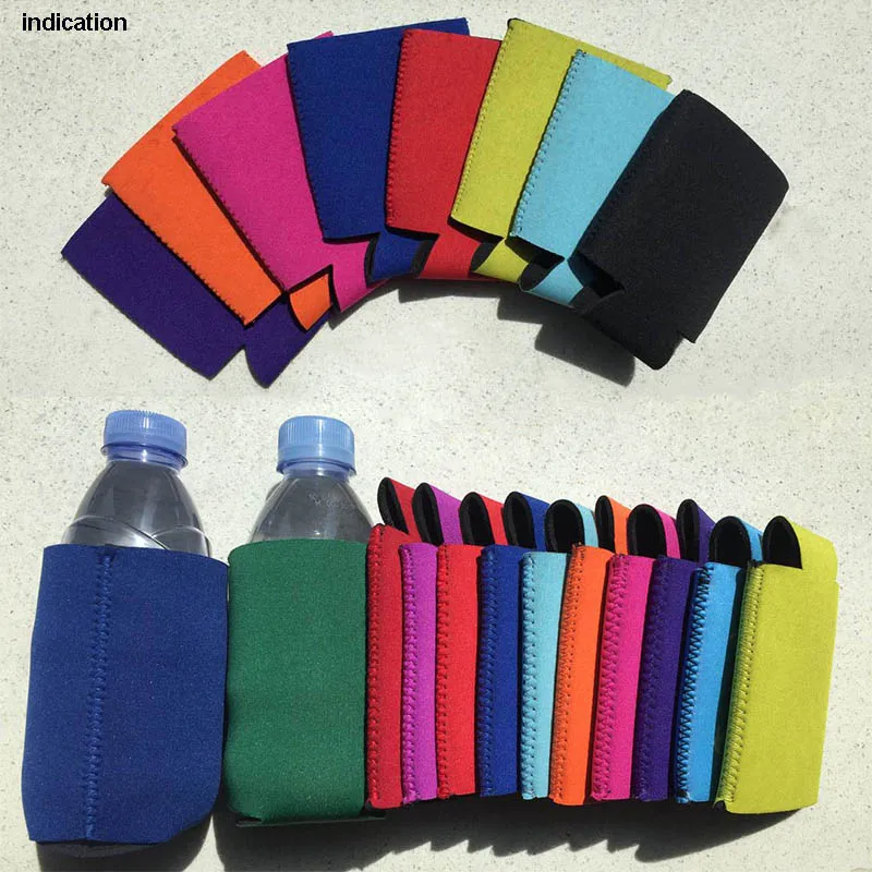 500pcs/lot 3mm Thickness Neoprene Promotional Stubby Holders Beer Cooler Bag No logo Full Color Party Coolers For Picnic Beer