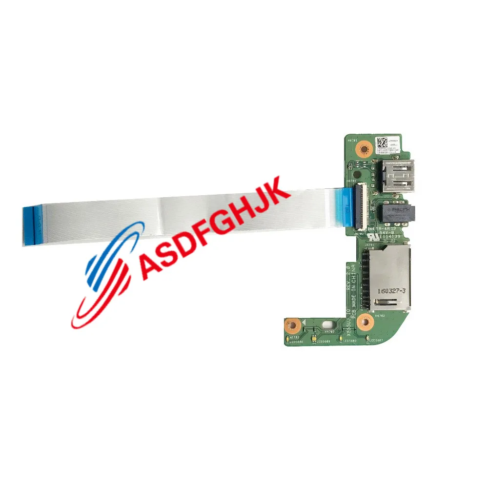 

GENUINE For ASUS X555 X555U X555UJ_IO REV: 2.0 USB AUDIO CARD READER BOARD With Cable 100% TESED OK