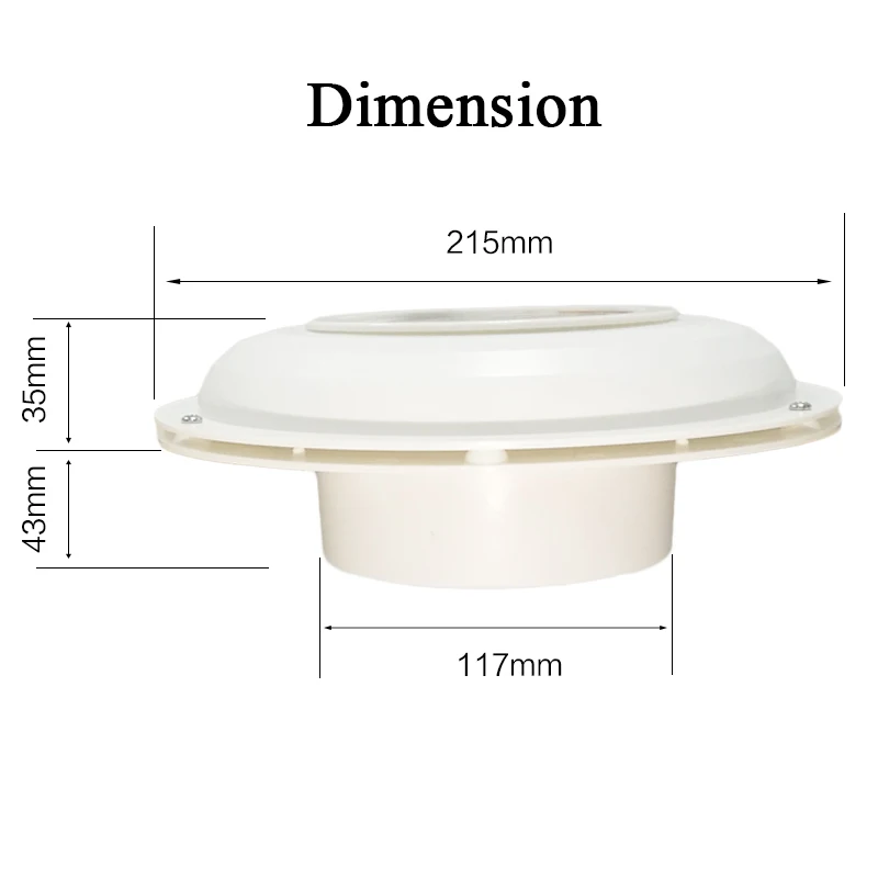 Solar powered vent fan ventilator for truck boat RV caravans home exhaust ventilation fan green house air extractor