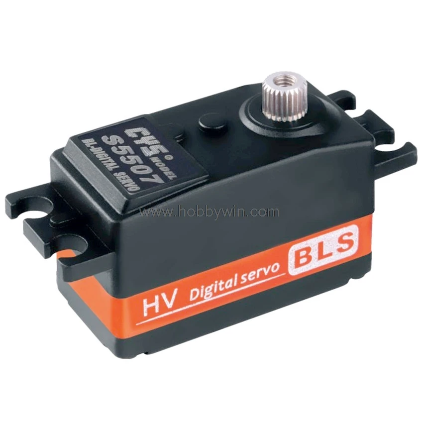 

CYS-BLS5507 Brushless Motor 6kg Metal Gear Digital Servo JR plug 30cm cable for RC model vehicle aircraft