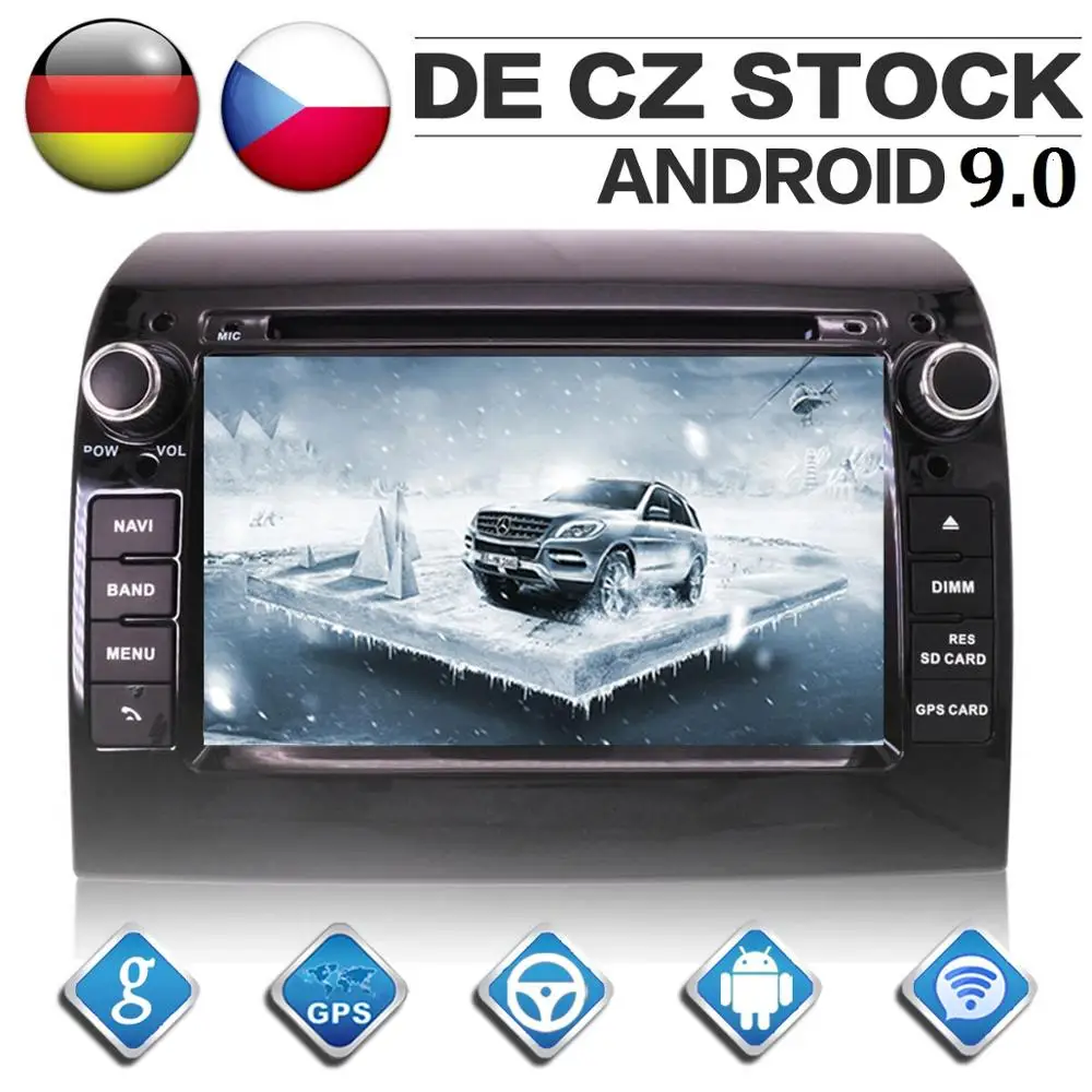 Android 10 Car Radio For Fiat Ducato/Citroen Jumper/Peugeot Boxer 2006-2015 GPS Navigation CD DVD Player Stereo Headunit Carplay