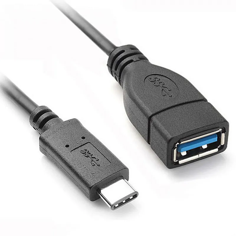 

Reversible Design USB 3.0 3.1 Type C Male Connector to A Female OTG Data adapter Cable cord for Tablet & Mobile Phone