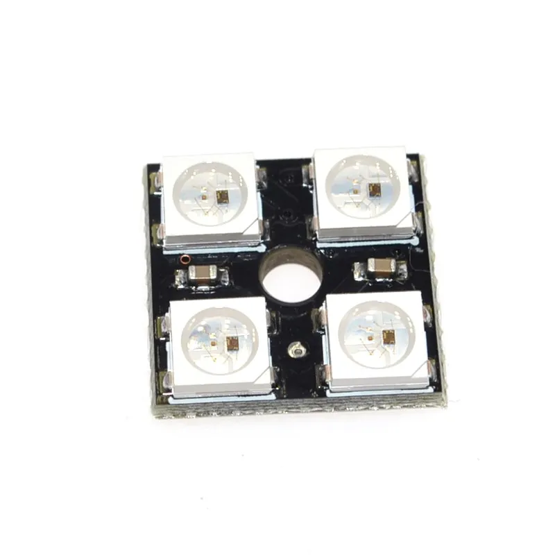 1PCS WS2812B board 2*2 4-Bit Full Color 5050 RGB LED Lamp Panel Light For Arduino