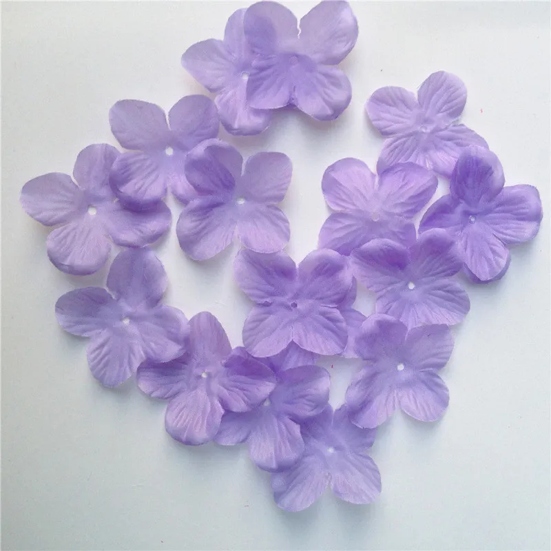 100/300/500Pcs Cherry Blossom Rose Flowers Wedding Petals Fake Artificial Silk Flowers Home Decoration Party Supplies