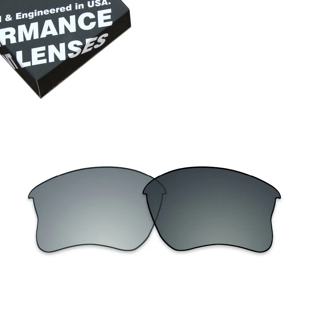 

Millerswap Polarized Replacement Lenses for Oakley Flak Jacket XLJ Sunglasses Photochromic Grey (Lens Only)