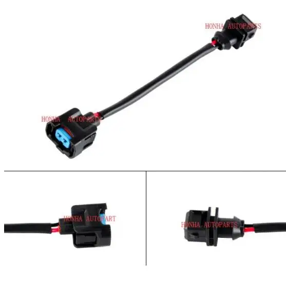 

Free shipping Fuel Injector Conversion Jumper Wiring Harness Connector OBD1 TO OBD2