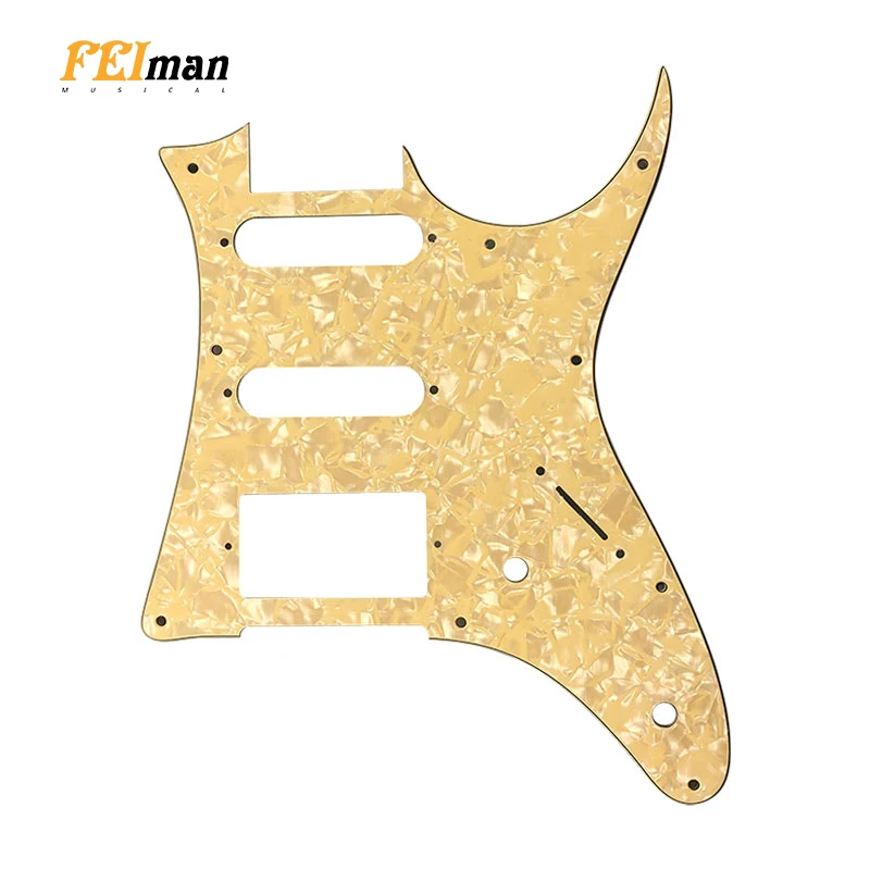 Feiman Guitar Parts Pickguards suit for Japan MIJ Ibanez GRX40 Guitar Best quality HSS Pick Guard Music Replacement Accessory