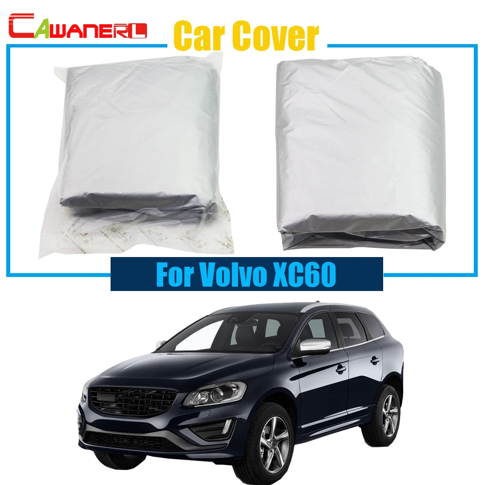 Cawanerl Car Cover Outdoor Anti UV Snow Sun Rain Resistant Protector Cover For Volvo XC60 Quality Warrant !