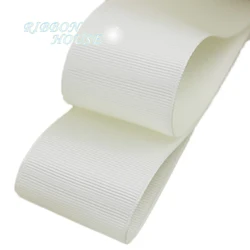 (10 meters/lot) 40mm Cream White Grosgrain Ribbon Wholesale gift wrap Christmas decoration ribbons