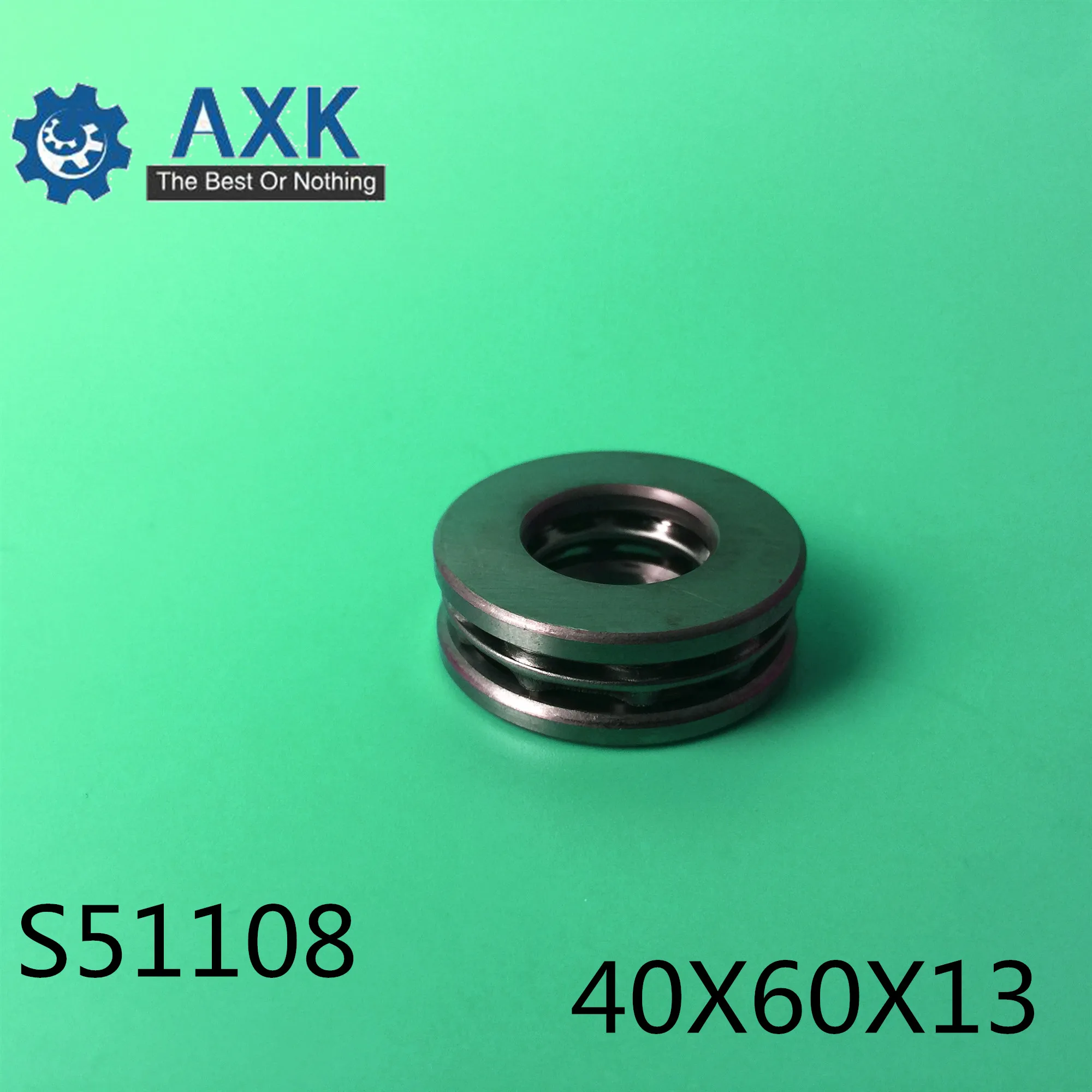 

S51108 Bearing 40*60*13 mm ( 1PC ) ABEC-1 Stainless Steel Thrust S 51108 Ball Bearings