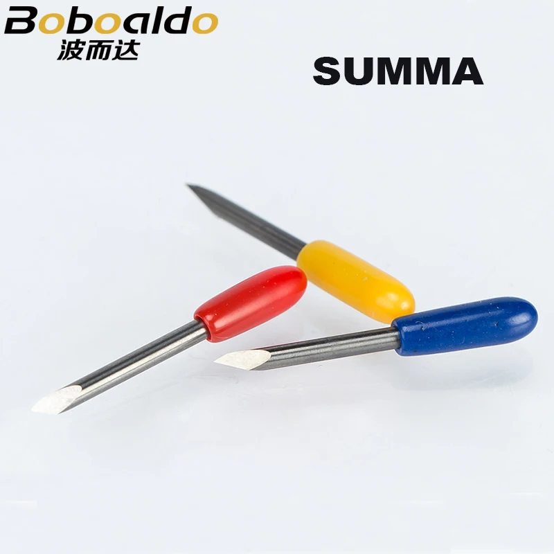 10 Cái/lốc SUMMA Plotter Cắt 30/45/60 Độ Titan Lưỡi Dao Cắt _ Ba Lô Vincy Cắt Dao Cho SUMMA _ Ba Lô Lưỡi Dao