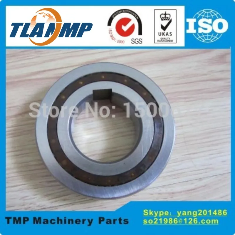 CSK17PP One Way Clutches Sprag Type (17x40x12mm) One Way Bearings  Freewheel Type Overrunning Clutch With TWO Keyway