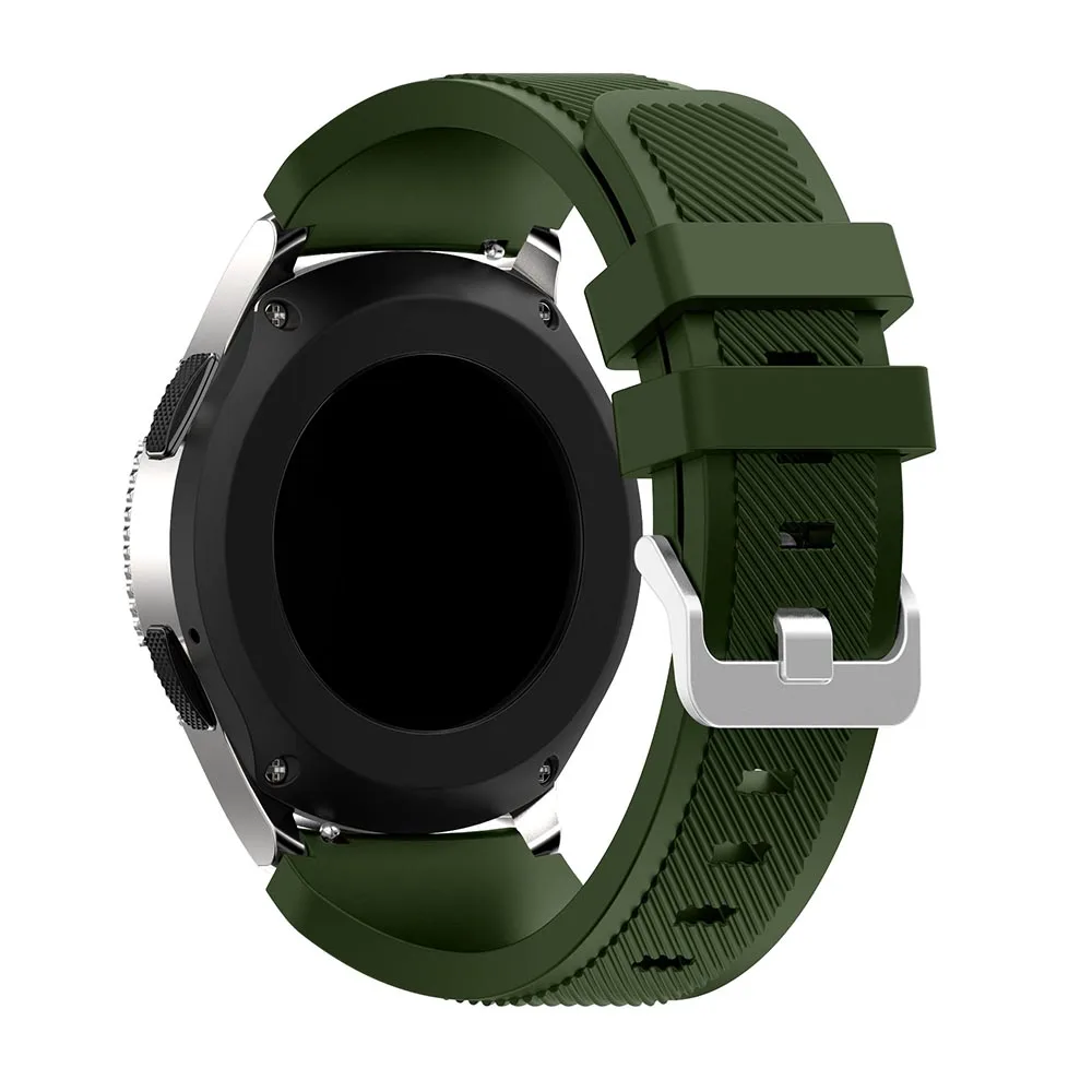 Pulseira de relógio de 22mm para samsung gear s3 frontier clássico banda de substituição para samsung galaxy watch 46mm pulseira galaxy3 45mm