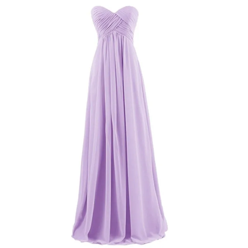 QNZL-100M # Vestidos de damas de honor largos de color rosa y burdeos, vestido de fiesta de boda, venta al por mayor, personalización gratuita de vestidos de gran tamaño