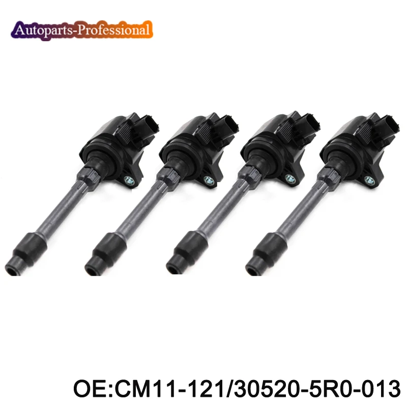 

4 pcs/lot CM11-121 30520-5R0-013 New High Quality Ignition Coil For Honda CM11121 30520-5R0-003 305205R0003 car accessories