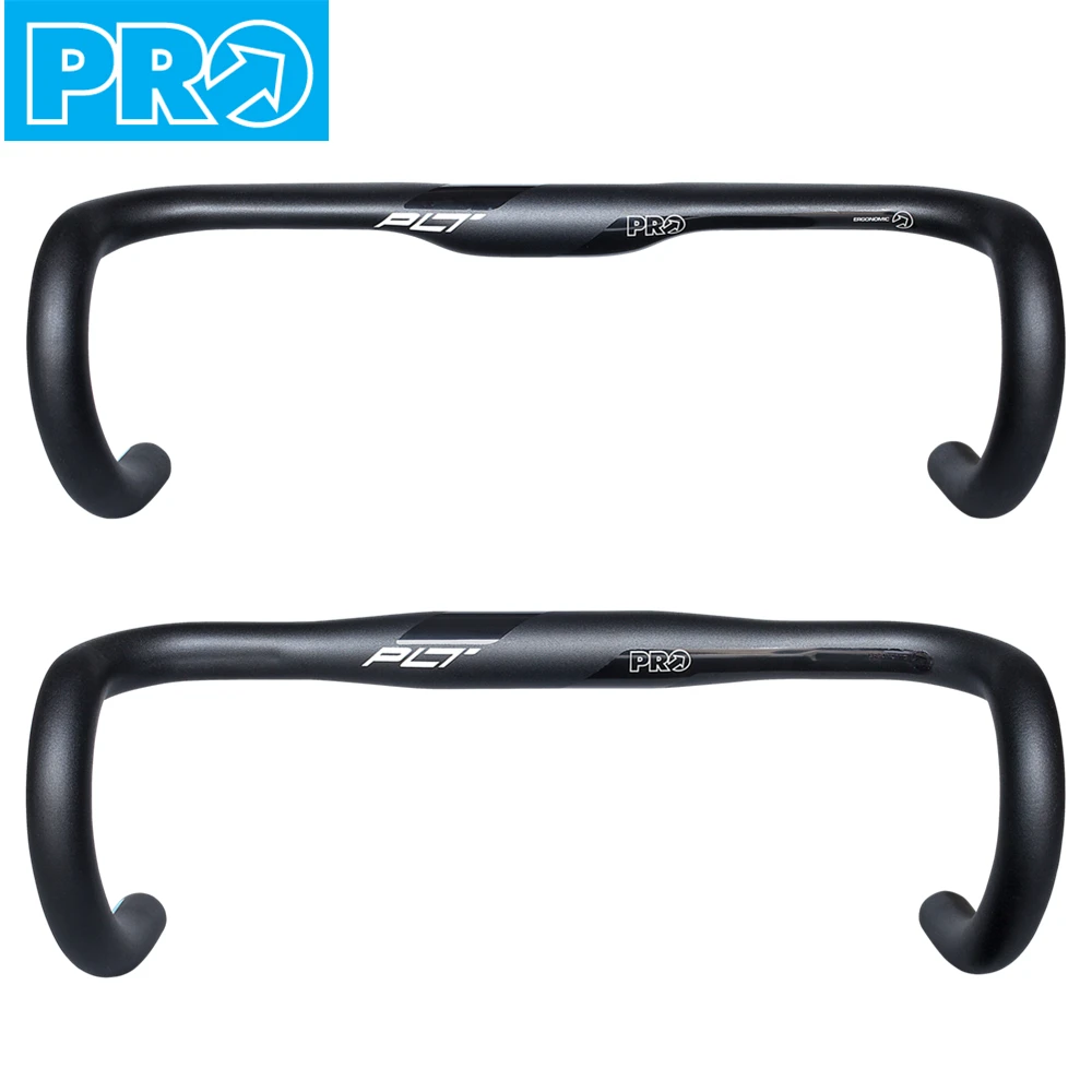 PRO PLT Ergo Road Bike Handlebar Bicycle Drop Bar 31.8mm Compact Bend