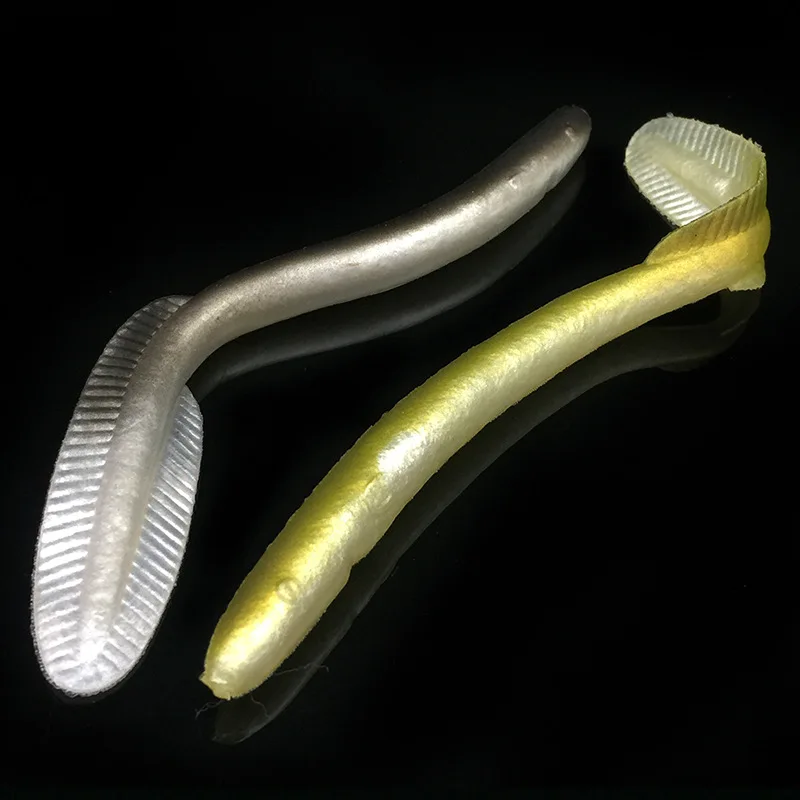 Soft Bait Small Eel Fishing Lure Super Live Vivid Ricefield Eels Loach 16cm/10g 12.5cm/6g Artificial Lures Lot 4 Pieces