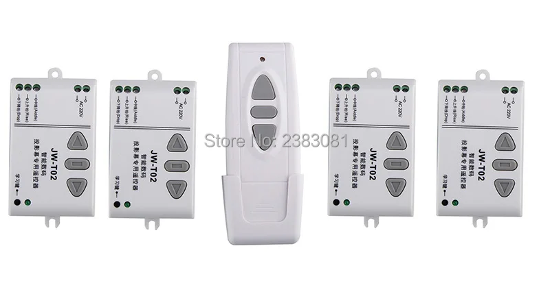 

New AC220v wireless projection screen remote control switch projection curtain remote control switch reversing controller