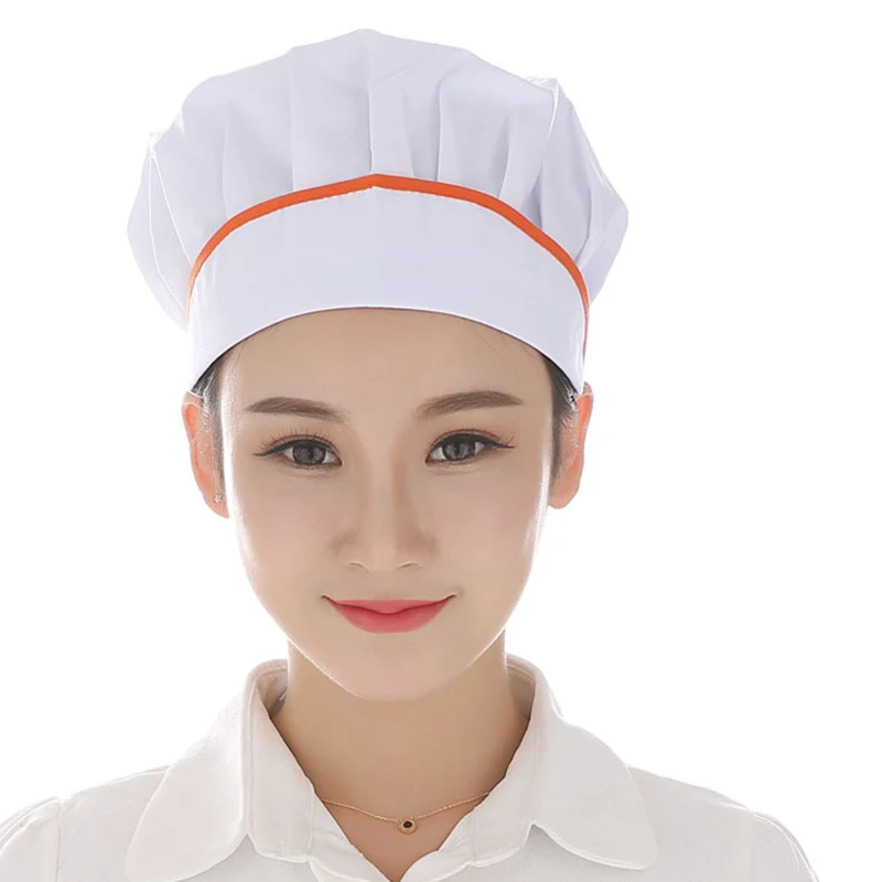 Vệ Sinh thở Bụi Cap Đàn Ông Phụ Nữ hat cho đầu bếp Hội Thảo Canteen nhà bếp hat Khách Sạn Nhà Hàng Bánh Waiter Chef Làm Việc Mũ