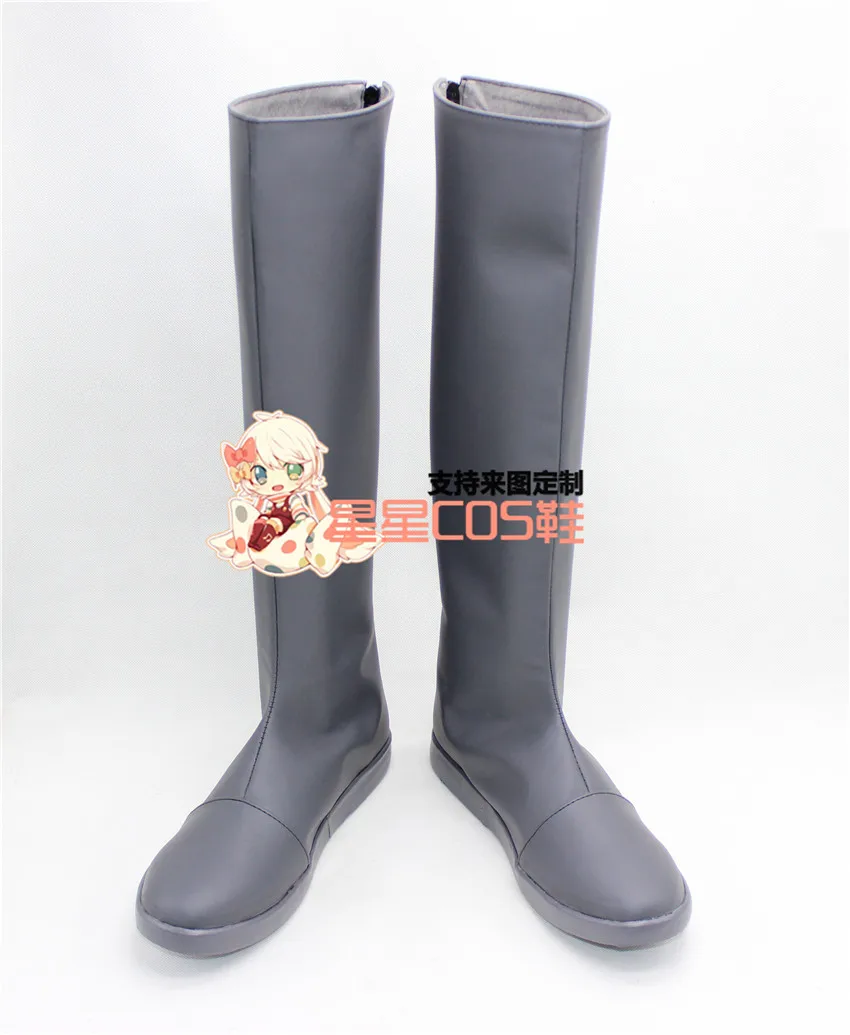 

The Kagerou Project Konoha\haruka Gray Halloween Cosplay Shoes Boots X002