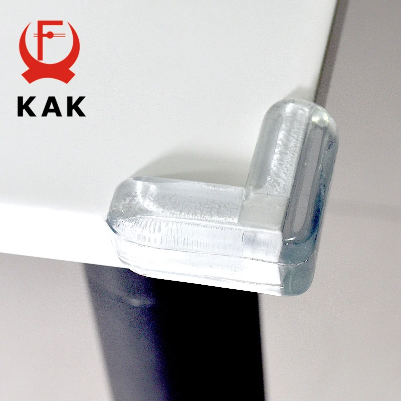 واقي زاوية KAK-Silicone للأطفال ، حماية زاوية الطاولة ، حافة مضادة للتصادم ، سلامة الطفل ، الأطفال ، 4 oy