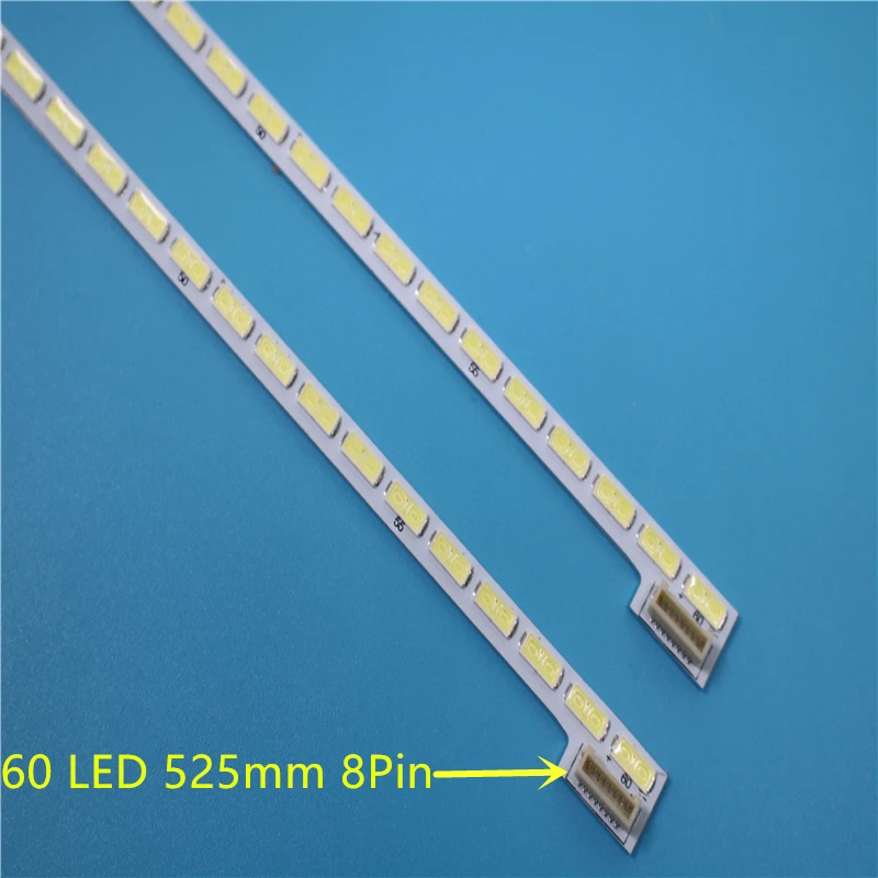 

New 20 PCS/lot 60LEDs 525mm LED backlight strip bar for TV LG Innotek 42Inch 7030PKG 60ea Rev0.2 type