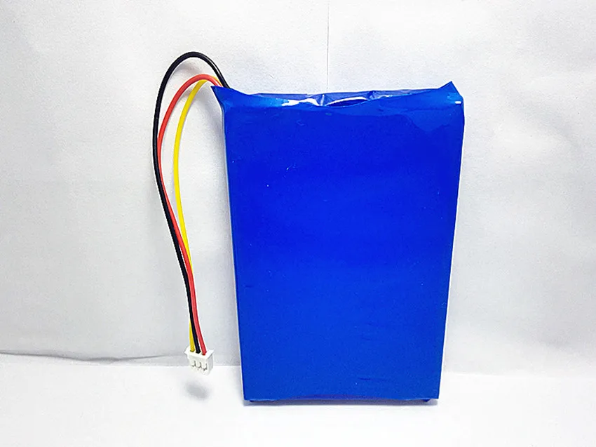 ثلاثة خطوط مع المكونات البطارية 7.4 V كبار المستشارين المحمولة المحمول DVD EVD 706090 2600 mah