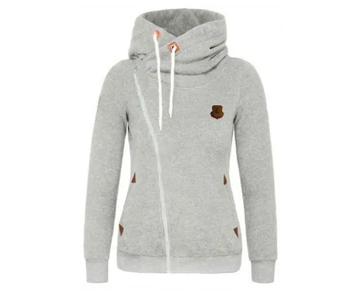 Felpe con cappuccio da donna Casual autunno inverno felpe con cerniera da donna felpe con cappuccio da donna spesse addensate