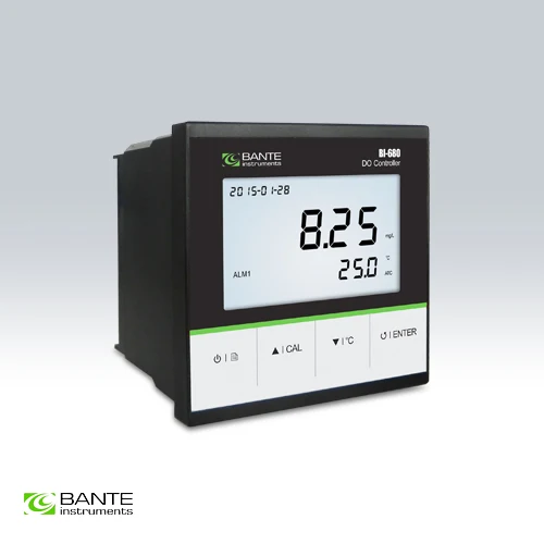 Brand BANTE Industrial Online dissolved oxygen Controller Monitor meter DO tester Saturation RS485 4-20mA Relay alarm output