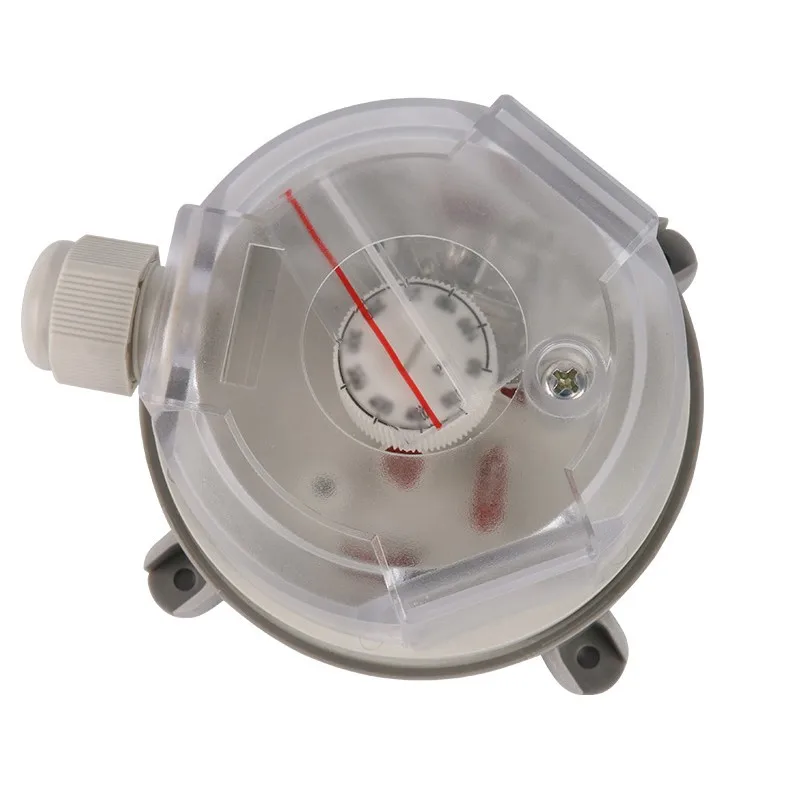 ELECALL Luftdifferenzdruckschalter, einstellbarer Mikrodruckschalter, optionaler Bereich 20 ~ 5000 Pa, 500 Pa, 300 Pa – Detail 2