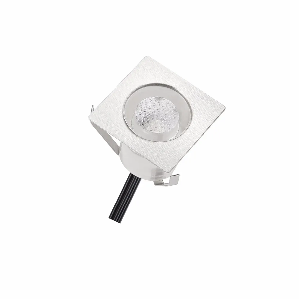 QACA Mini Piccola Piazza Luci LED Sepolto nel Paesaggio Luce Sotterranea Interrata Scaletta A Bassa Tensione 0.6 W Risparmio energetico B113