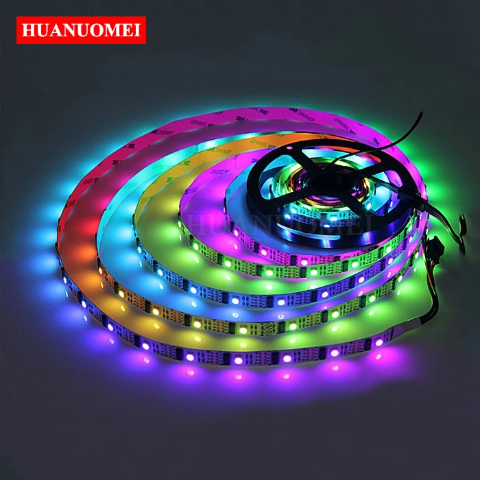

5V 32LEDs/m WS2801 LED Strip 5050 SMD RGB Pixel Digital Light;30Pixels/m Flexible TV Tape,5M/Roll,White PCB,Non-Waterproof IP20