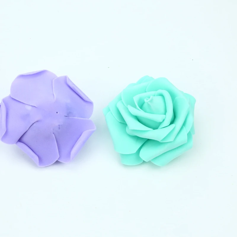 7CM Schaumrosen Blumenwand Heim- und Hochzeitsdekoration Brautaccessoires Ausverkauf Scrapbooking Brosche Handgemachte Kunstblumen – Detail 7