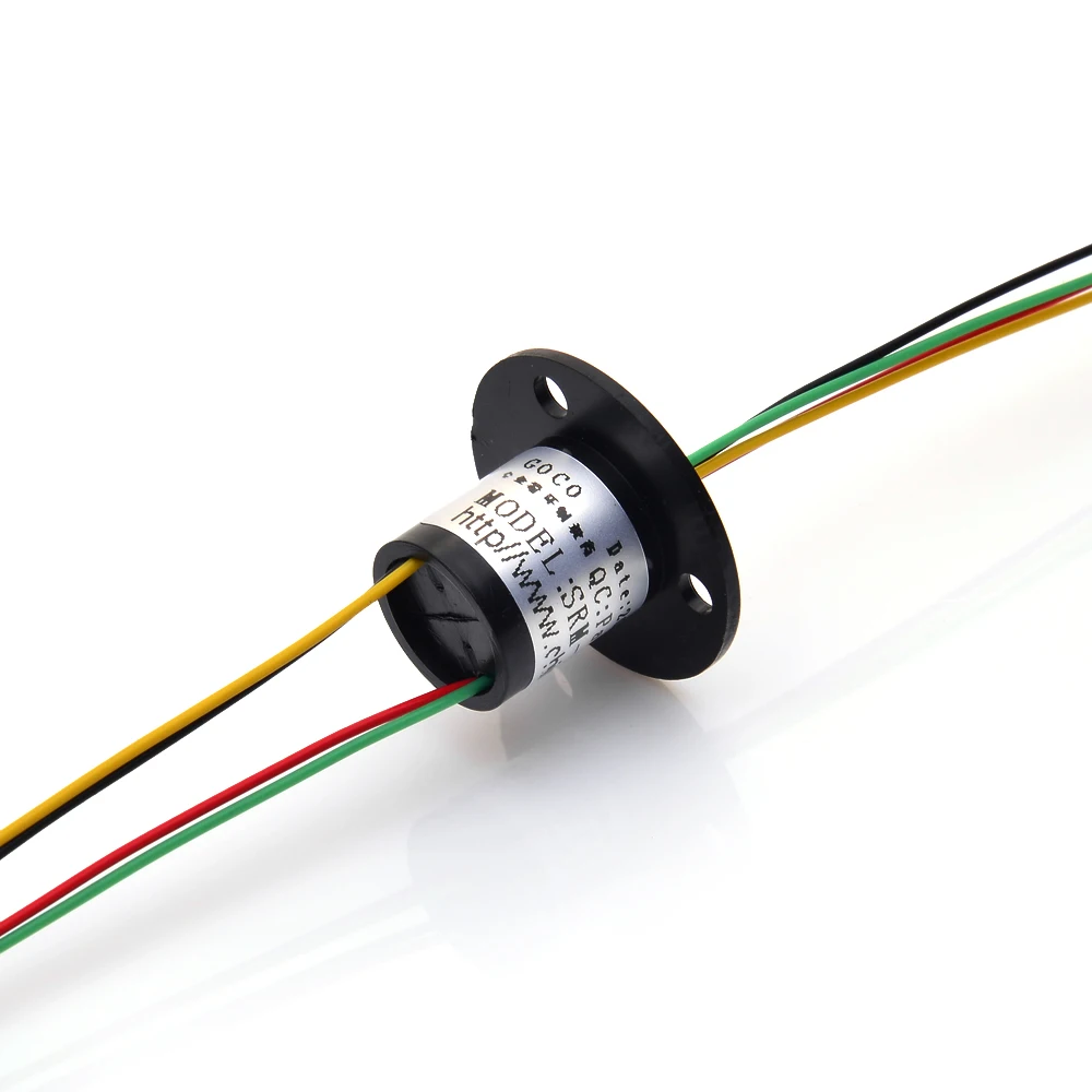 

Electric Slipring conductive slip ring 4 circuit 1.5 A Carbon Brush