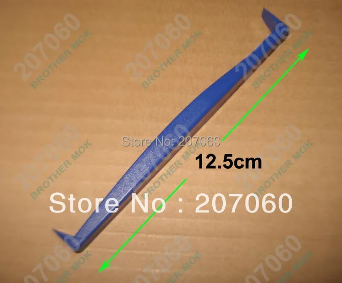 

12.5 cm Pry Tool Blue Plastic Crowbar Hamate Bend Double Head Prying Open Shell Tools for iPad Tablet PC Repair 1000pcs/lot