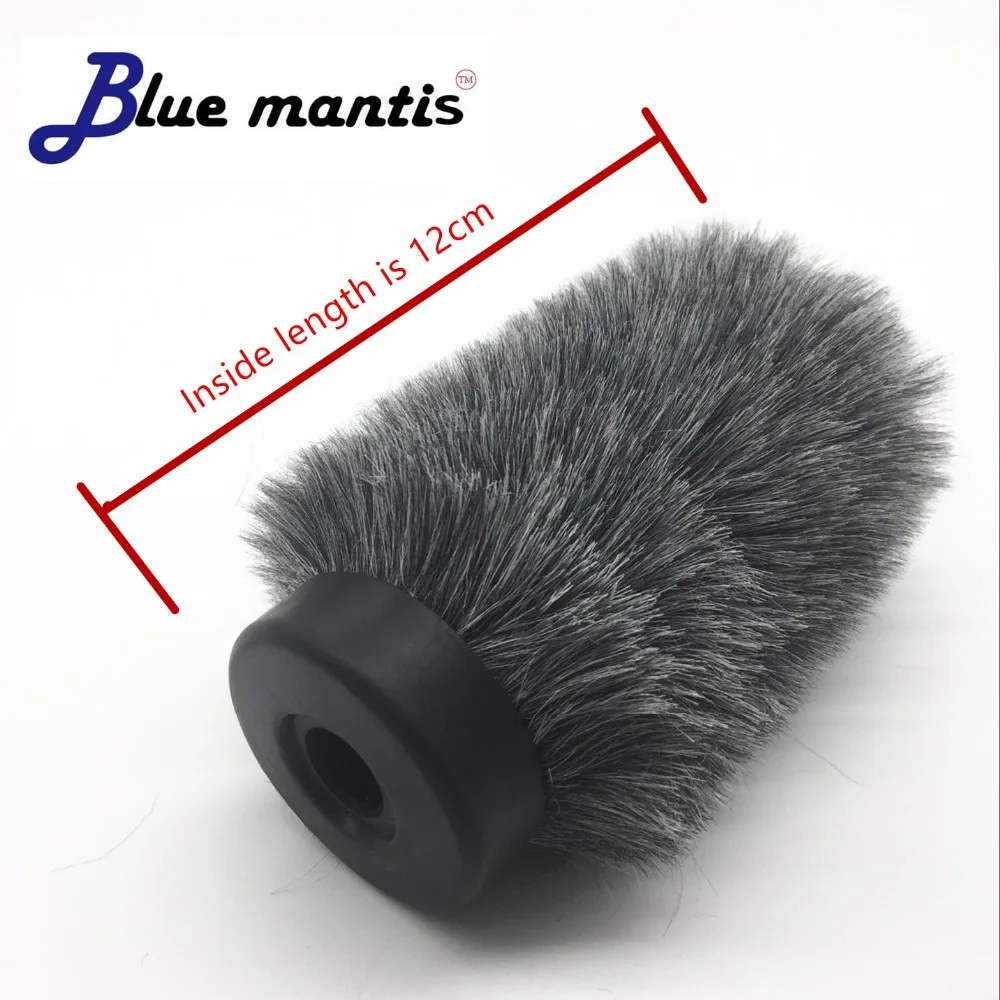 الزجاج الأمامي الأزرق Mantis Dead Cat ، حماية الزجاج الأمامي لـ Mke600 ، Ecm673674 ، ميكروفون ، للمقابلة الخارجية ، 12 سنتيمتر