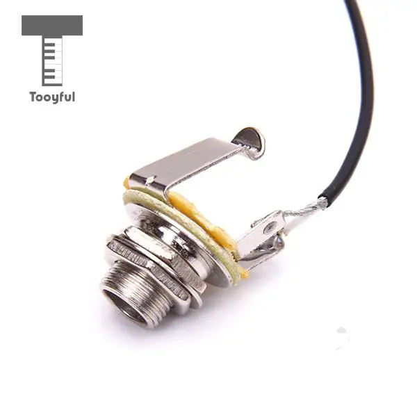 Tooyful High Quality 1Pc Electric Guitar Wiring Harness Kit 2V2T Pot Jack 3 Way Switch for Les Paul Electric LP Guitar Parts