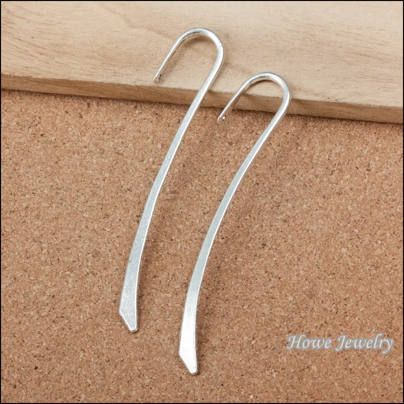 

50 pieces (bookmark) vintage zinc alloy charm metal pendant DIY jewelry discovery making accessories 2367