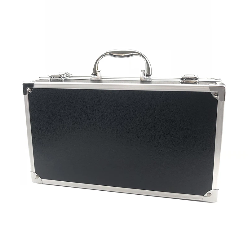 Aluminum Tool Box Portable Instrument Box Storage Case Suitcase Travel Luggage Organizer Case Tools With Lining 300*170*80mm