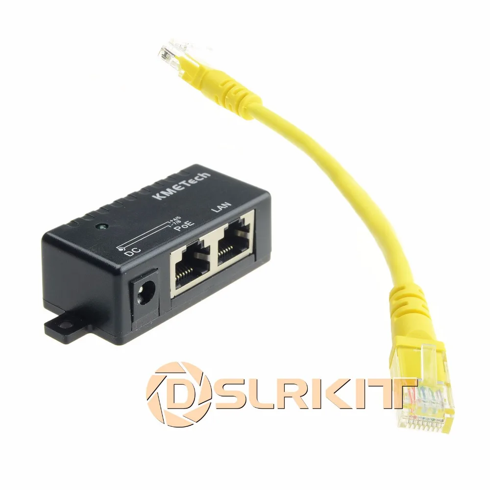 Công Suất thụ động Trên Ethernet PoE Bộ Chia BỘ Module Gắn Tường (4,5 +/7,8-)