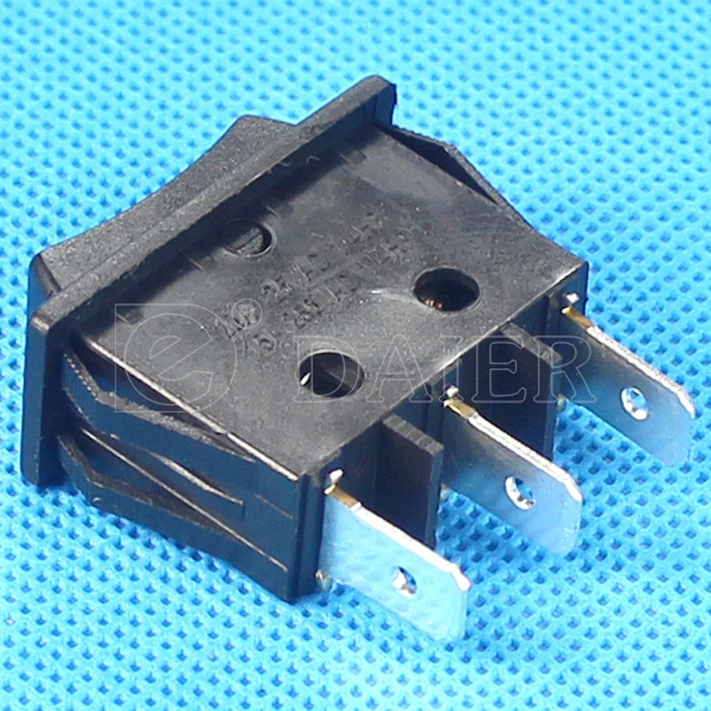 5PCS (ON) Momentary-OFF-(ON) Momentary Rocker Switch 3 Pins AC 125V 20A 250V 15A SPDT 3 Position Switches Single Pole