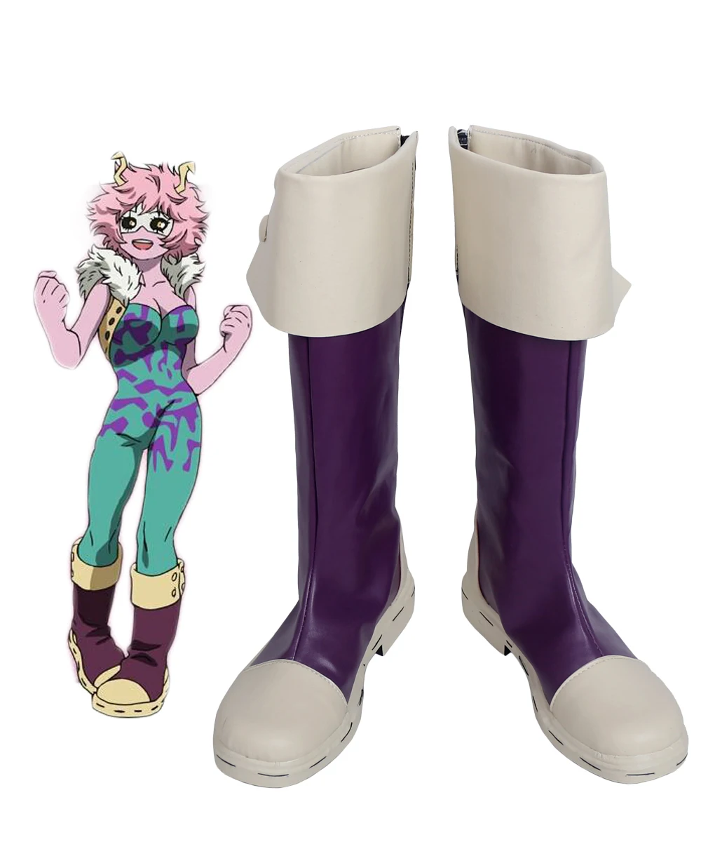 

Mina Ashido Cosplay Boots Boku no Hero Academia Cosplay Shoes Purple My Hero Academia Cosplay Custom Made