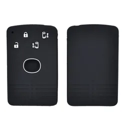 4 Button Silicone Remote Card Key Cover Fit For Mazda 2 3 5 Premacy Miata 6 8 RX8 MX5 M8 CX-7 CX-9 Verisa MPV Case Fob Protector