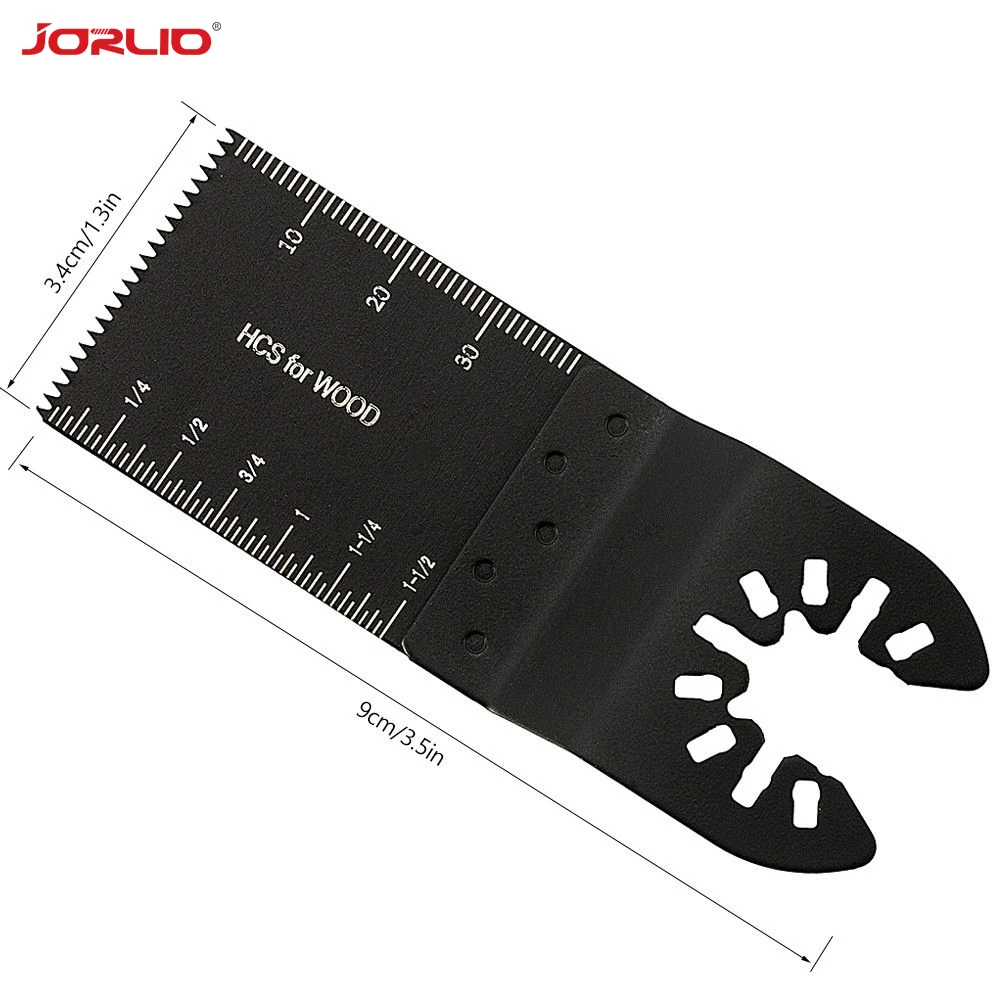 Hoja de sierra oscilante de 34mm multiherramienta para Dewalt Fein Multimaster Dremel renovador corte de madera