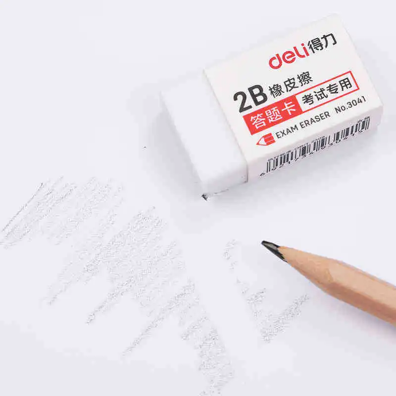 

2B Pencil Eraser Advanced Sketch Drawing Rubber Art Writing Tools Artist Student Examing Stationery School Office Supply