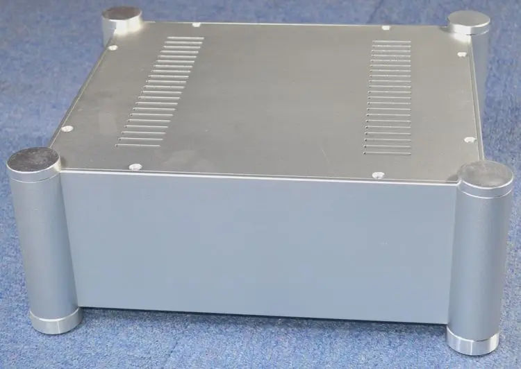 WA136 sasis penguat/kotak Amplifier tabung sarung aluminium preamp DIY/ukuran 311*352*140mm