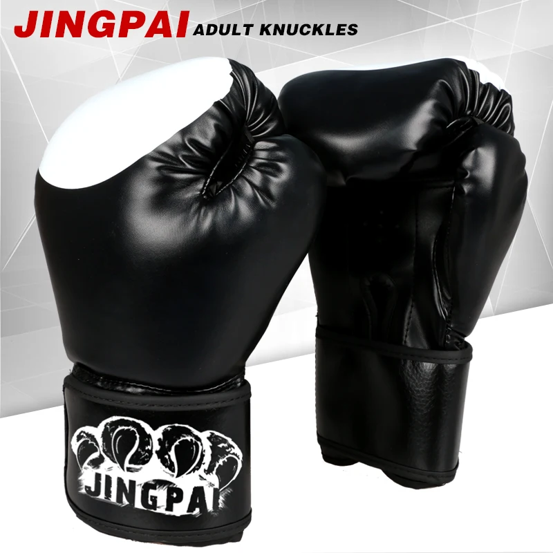 2020 New MMA PU Leather Boxing Gloves Kids Punching Bag Taekwondo Muay Thai Fighting Training Gloves Men Women